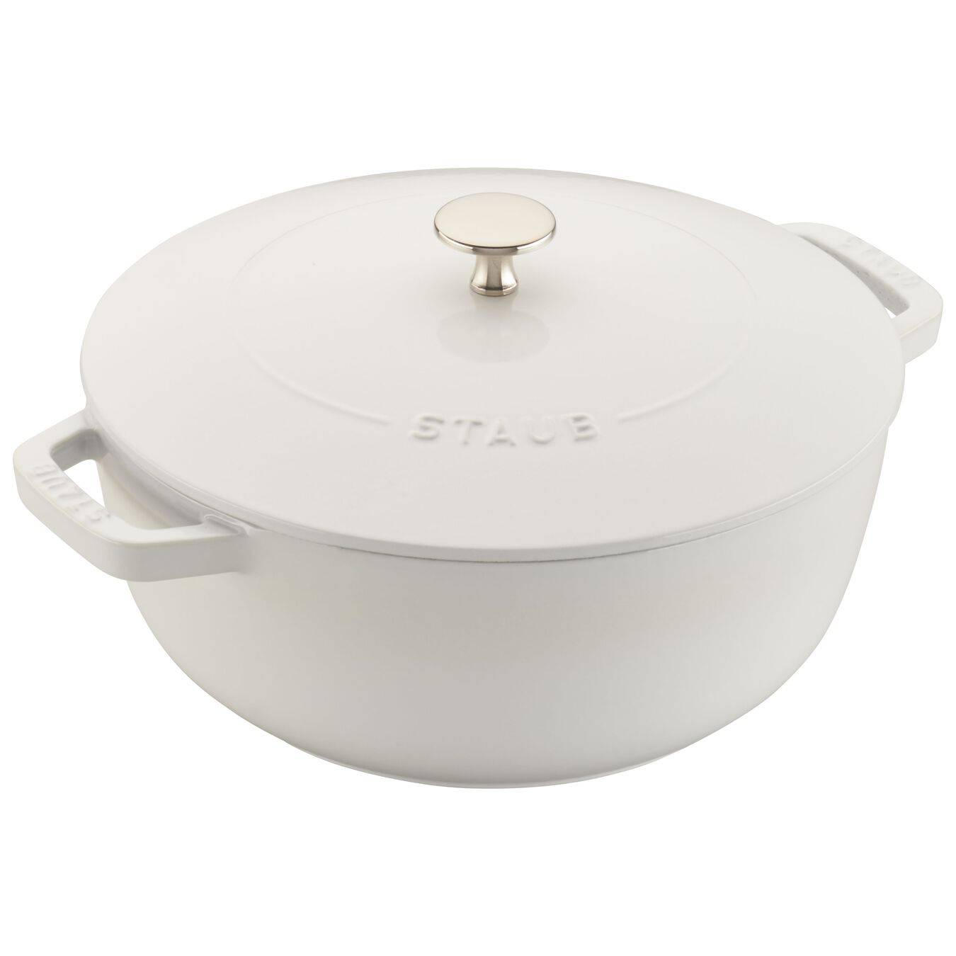 Image of ID 1379679386 Staub Cast Iron Essential Oven 375 qt White