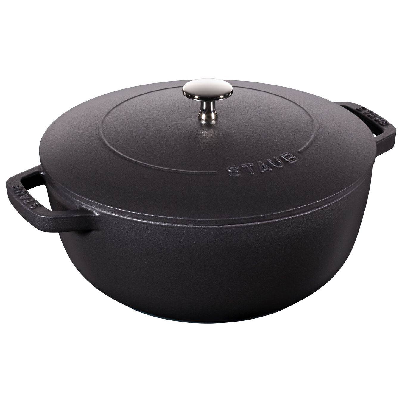 Image of ID 1379679389 Staub Cast Iron Essential Oven 375 qt Matte Black