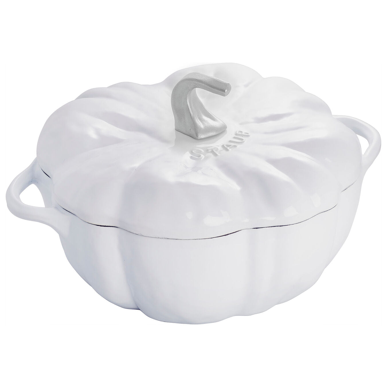 Image of ID 1379679511 Staub Cast Iron Pumpkin Cocotte 35-Quart White