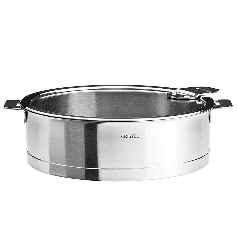 Image of ID 1379679527 Cristel Strate Stainless Steel Saute Pan with Lid