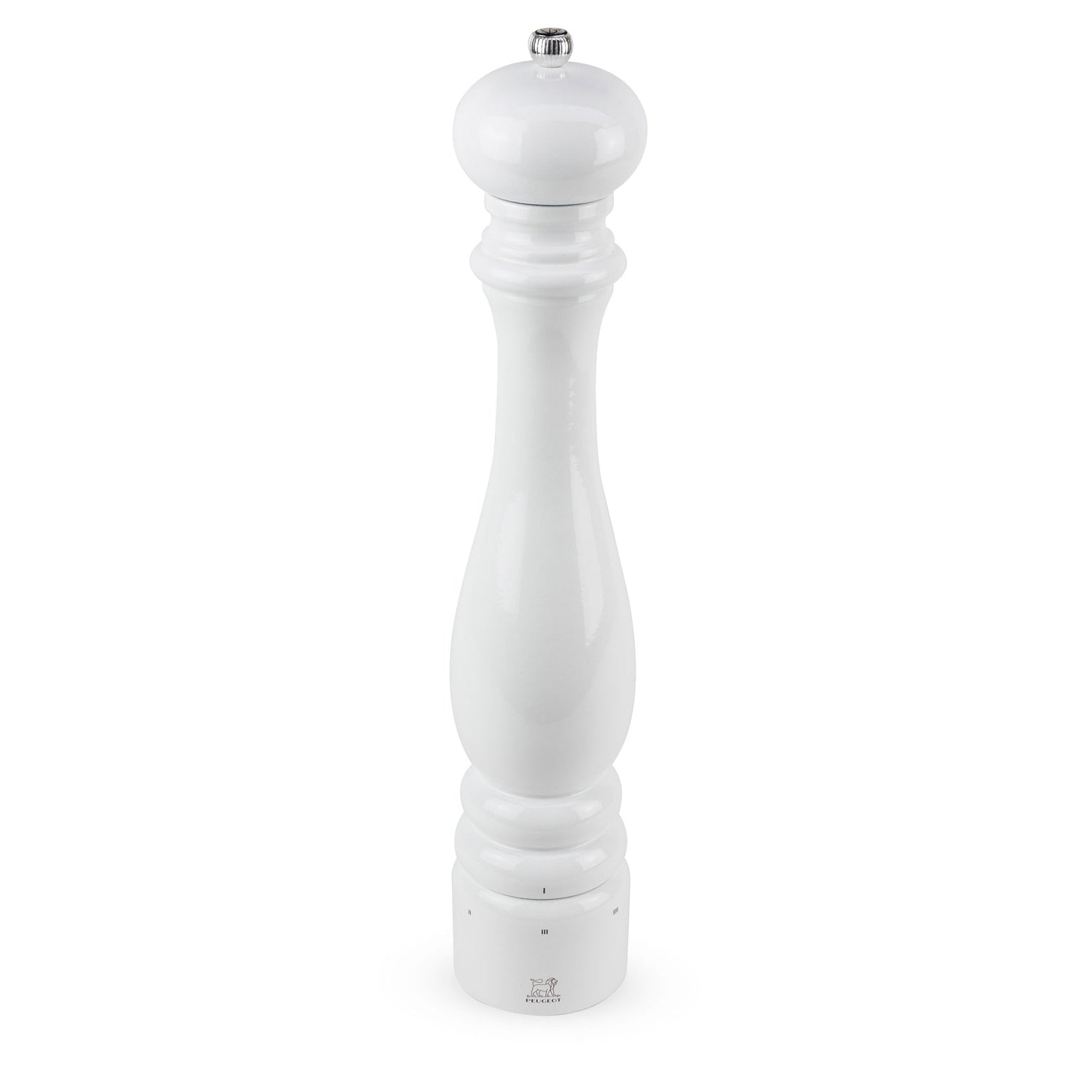 Image of ID 1379679876 Peugeot Paris u'Select Pepper Mill White Lacquer 16-in