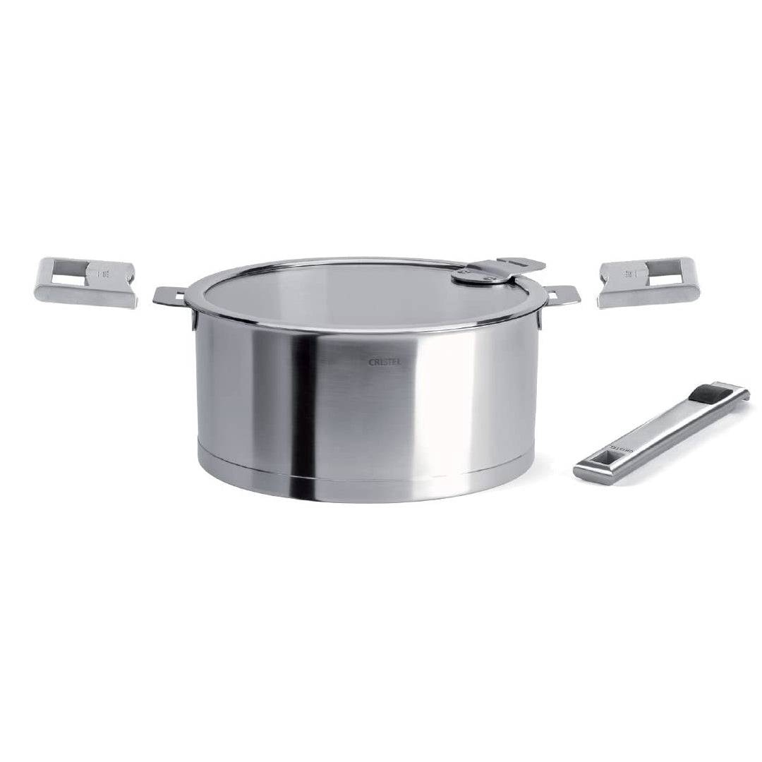 Image of ID 1379680038 Cristel Strate Stainless Steel 5-Piece Saucepan Set