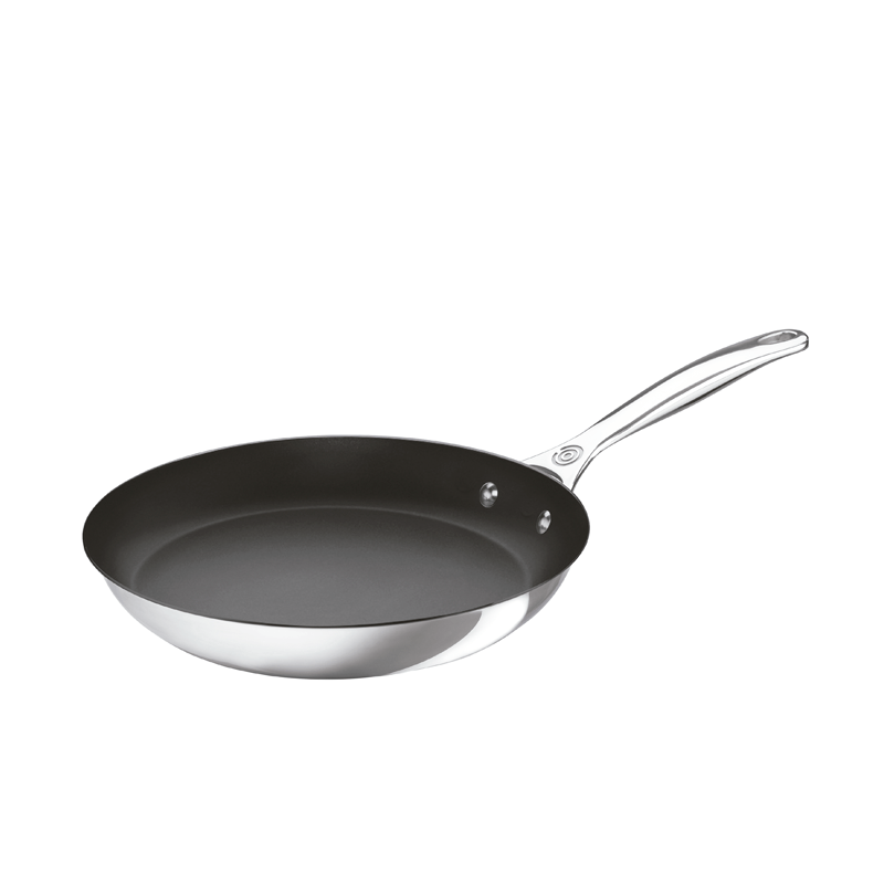 Image of ID 1379680261 Le Creuset Nonstick Stainless Steel Fry Pan 12-Inches