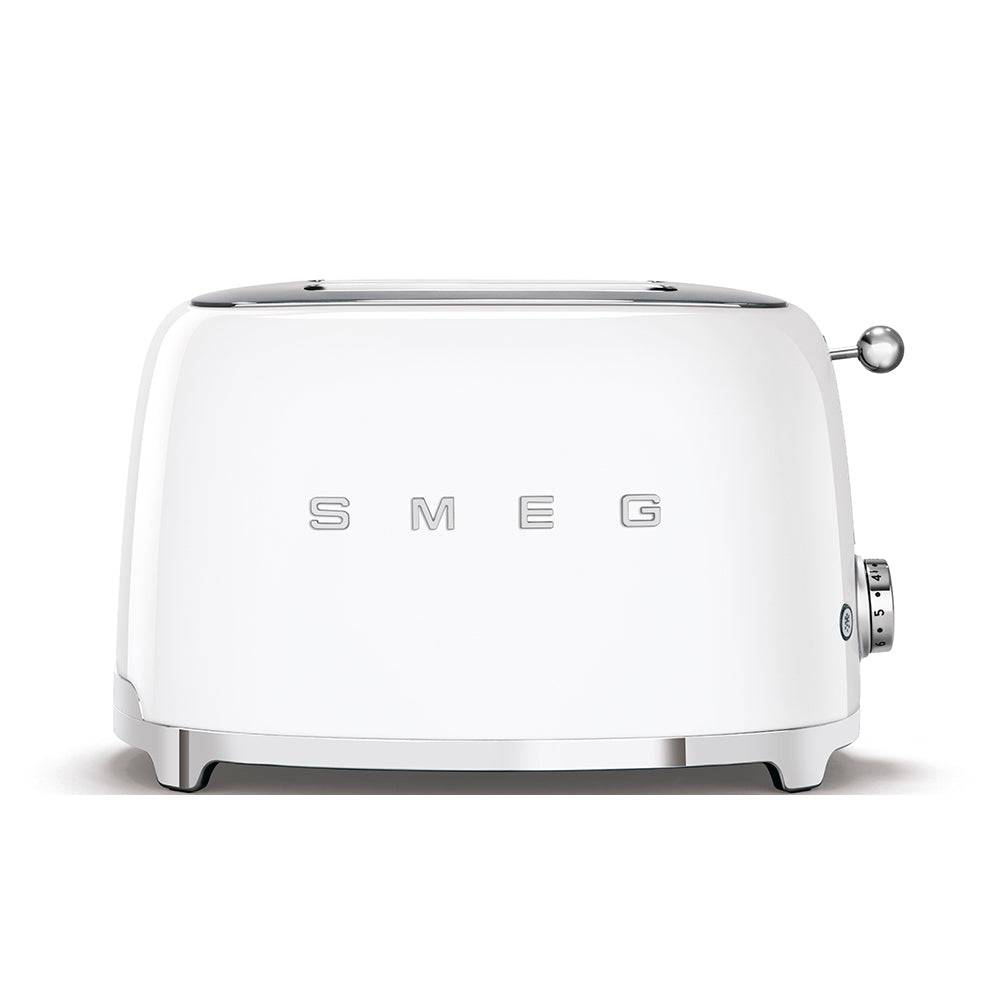 Image of ID 1379681265 Smeg 50's Retro Style Aesthetic 2-Slice Toaster White