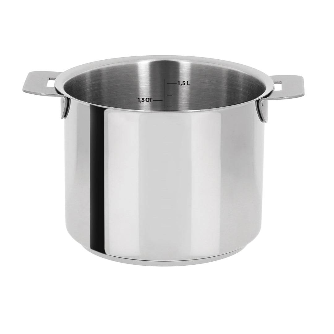 Image of ID 1379681369 Cristel Mutine Stainless Steel Milkpot 15-Quart