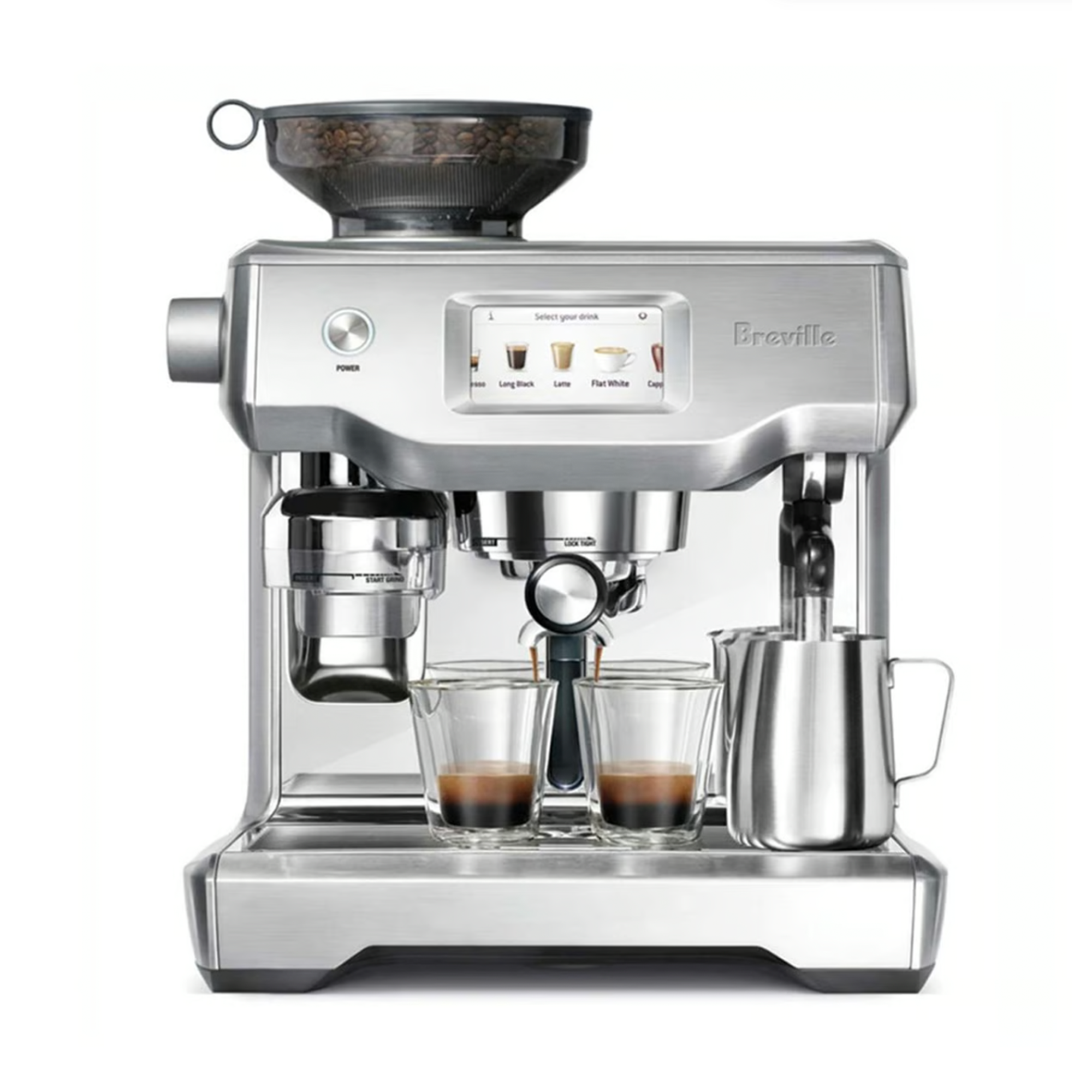 Image of ID 1380274300 Breville Brushed Stainless Steel The Oracle Touch Espresso Machine