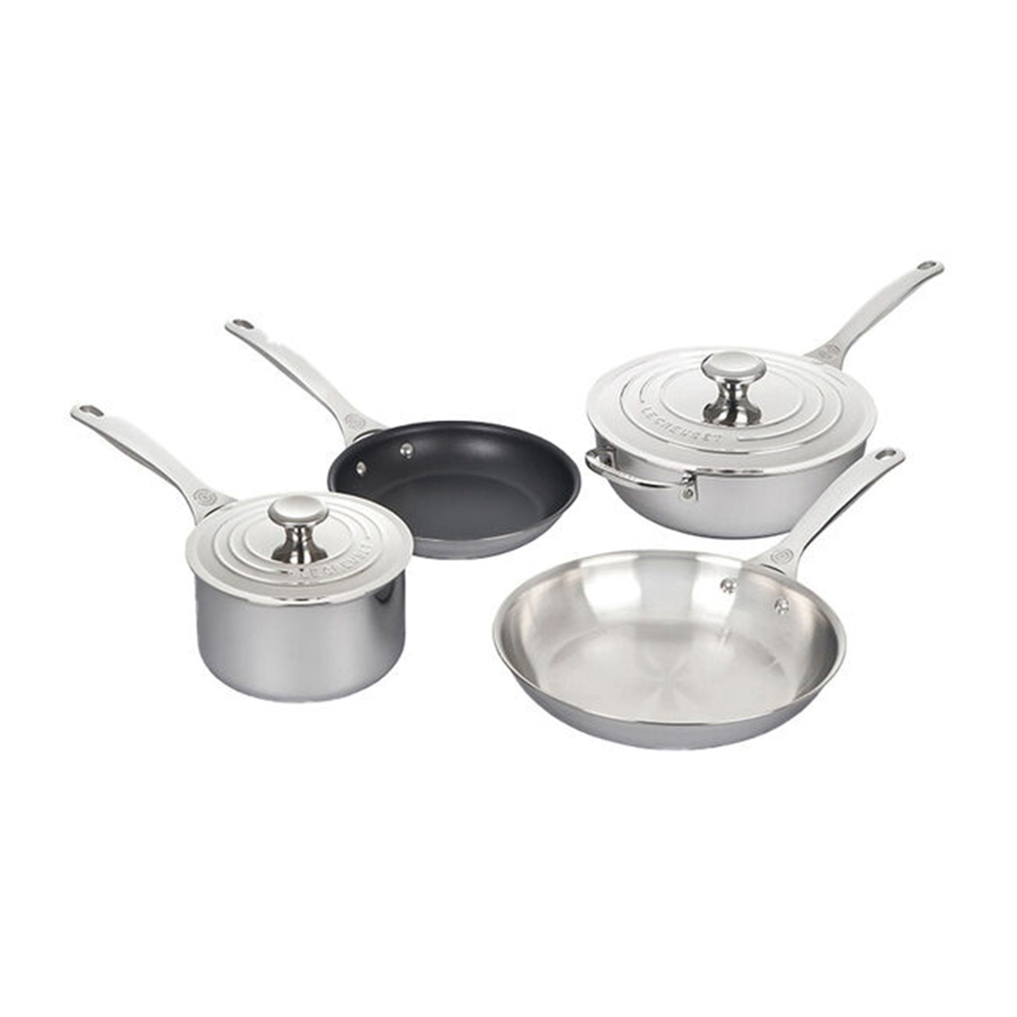 Image of ID 1382266412 Le Creuset Stainless Steel 6-Piece Cookware Set