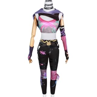 Image of ID 1440886480 League of Legends Jinx Cosplay Costume Set