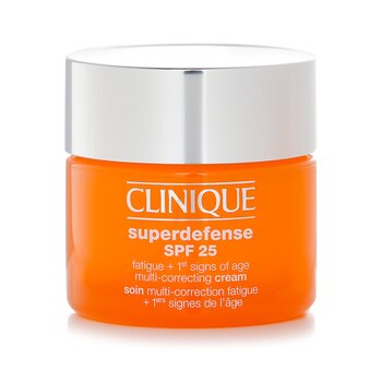 Image of ID 25221280401 CliniqueSuperdefense SPF 25 Fatigue + 1st Signs Of Age Multi-Correcting Cream - Combination Oily to Oily 50ml/17oz