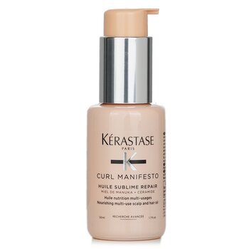 Image of ID 27240200444 KerastaseCurl Manifesto Huile Sublime Repair Nourishing Multi-use Hair & Scalp Oil (For Very Curly & Coily Hair) 50ml/17oz