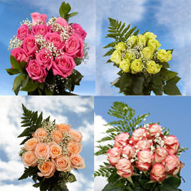 Image of ID 495070362 192 Assorted Roses & Fillers