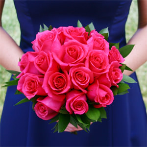 Image of ID 495070521 3 Bridal Bouquets Pink Roses