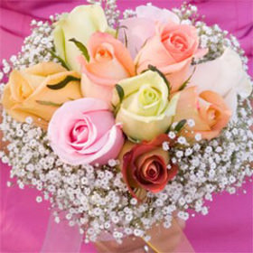 Image of ID 495071147 3 Bridal Bouquets Assorted
