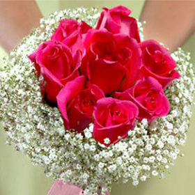 Image of ID 495071148 3 Bridal Bouquets Pink Roses