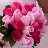 Image of ID 495071279 Pink Roses Bridal Bouquet
