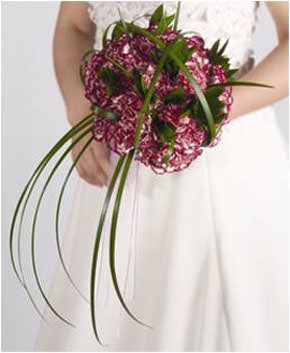 Image of ID 495071392 Carnations Bridal Bouquet