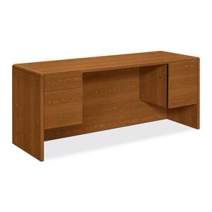 Image of ID 513548268 HON 10600 Series Oak Credenzas with Knee Space