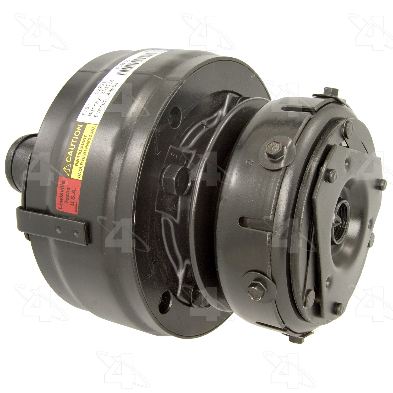 Image of ID 57231 Four Seasons 57231 A/C Compressor Fits 1982-1985 Chevrolet Celebrity