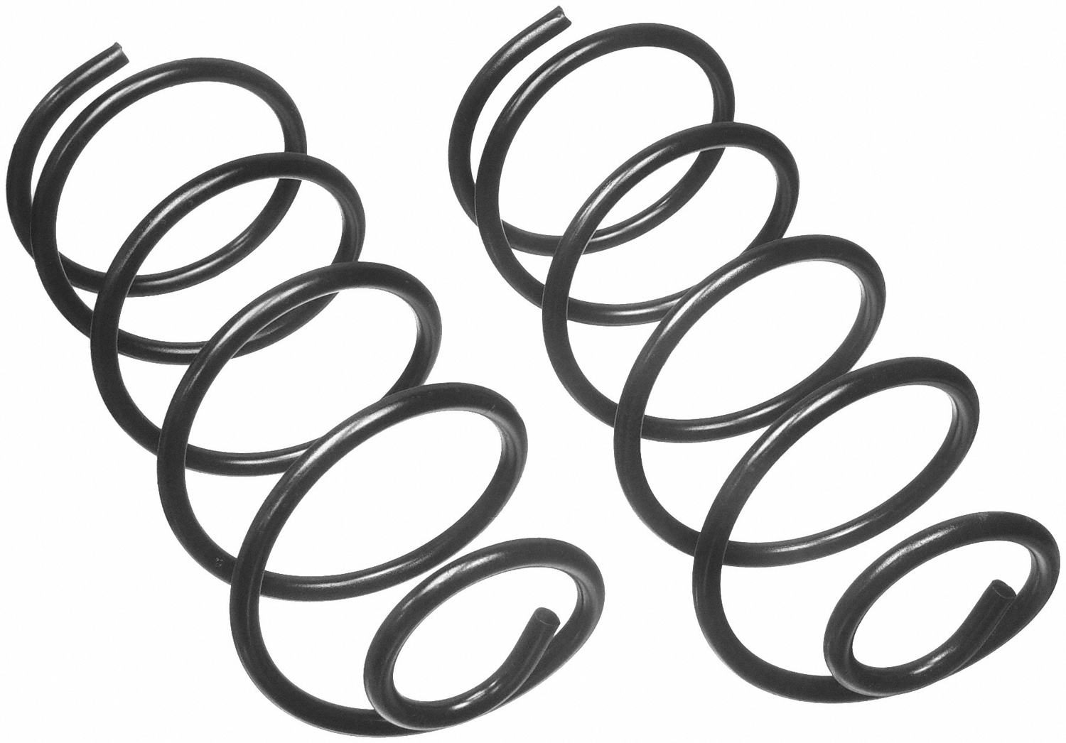 Image of ID 6454 Moog 6454 Coil Spring Set Fits 1984-1989 Chevrolet P20