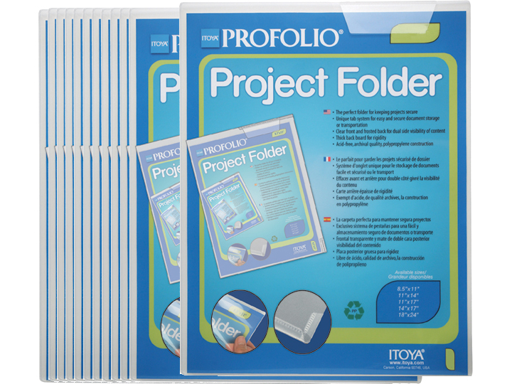Image of ID 659808512 Itoya Art Project Folders 18x24 (Pack of 12)
