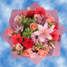 Image of ID 687577443 5 Pink Arrangements