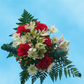 Image of ID 687578944 10 Christmas Bouquets Next Day