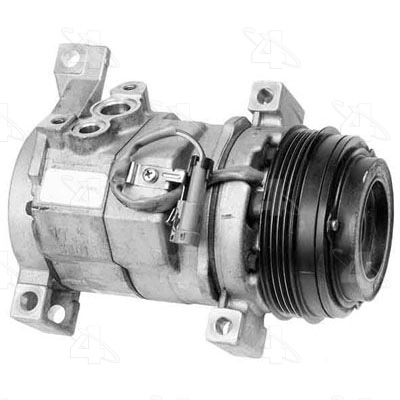 Image of ID 77377 Four Seasons 77377 A/C Compressor Fits 2003-2003 Chevrolet C3500