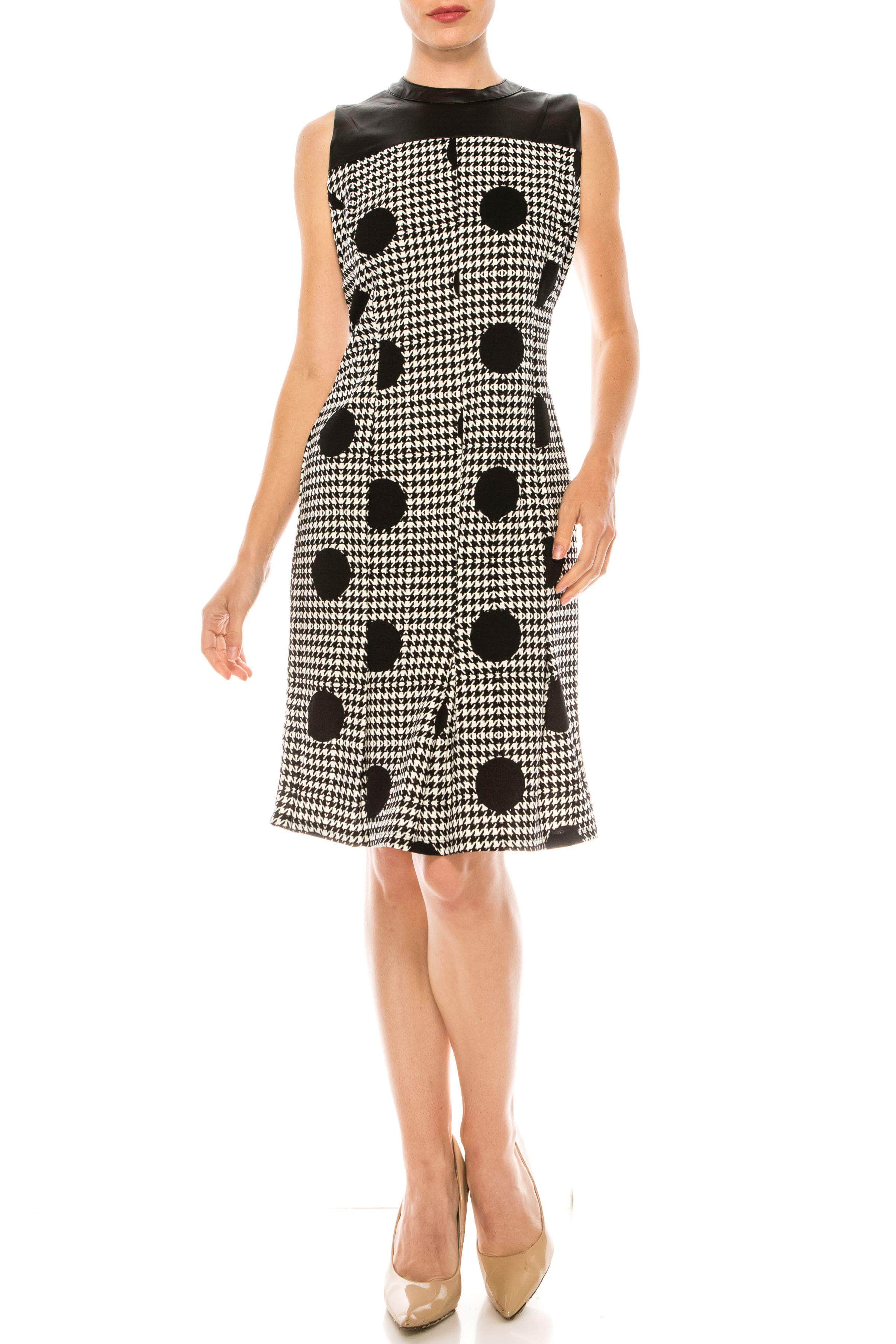 Image of ILE Clothing SCP11441145 - Sleeveless High Neck Short Dress