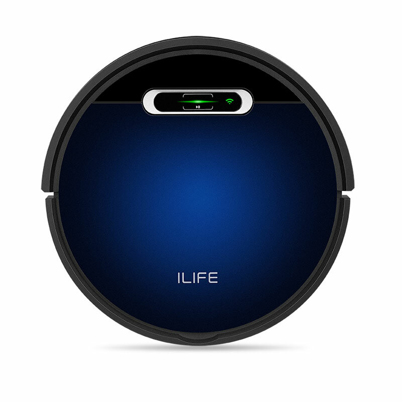 Image of ILIFE B5 Max Robot Vacuum Cleaner 2000Pa Suction 2 In 1 Vacuuming and Mopping 600ml Large Dust Box 1L Dust Bag Real-time
