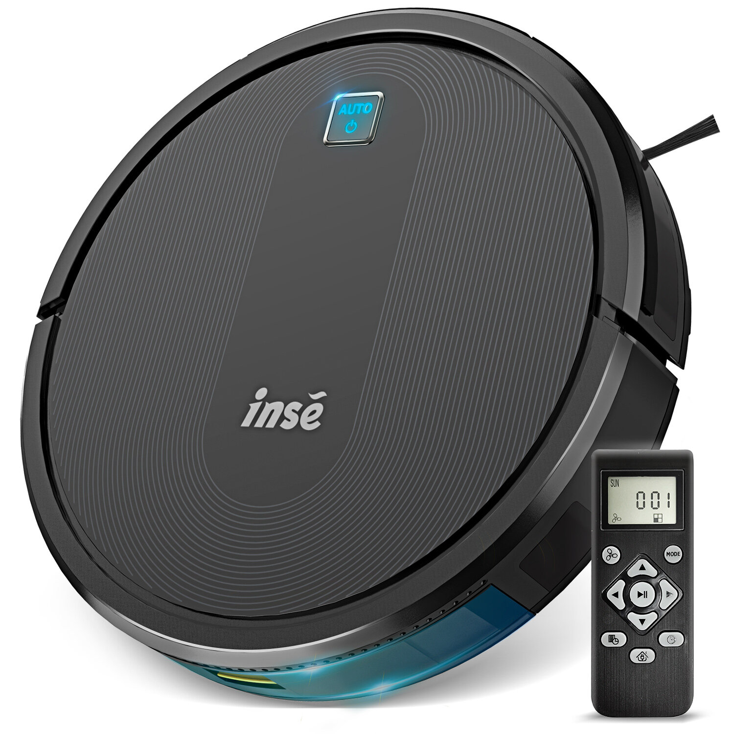 Image of INSE E6 Robot Vacuum Cleaner 2200Pa Strong Suction 2600mAh Battery Life 4 Cleaning Modes for Pet Hair Hard Floors Carp