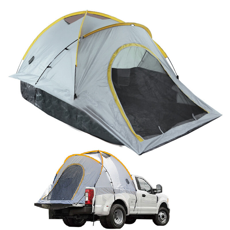 Image of IPRee® 55ft Truck Tent Compact Truck Camping Tent Easy-to-Set Tent Suitable For Travel Camping 1 - 2 Person Tent