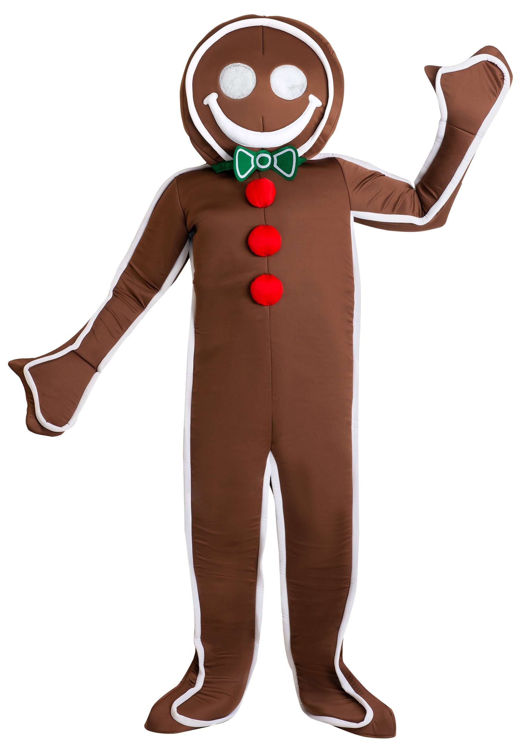 Image of Iced Gingerbread Man Costume For Men ID FUN6484AD-S