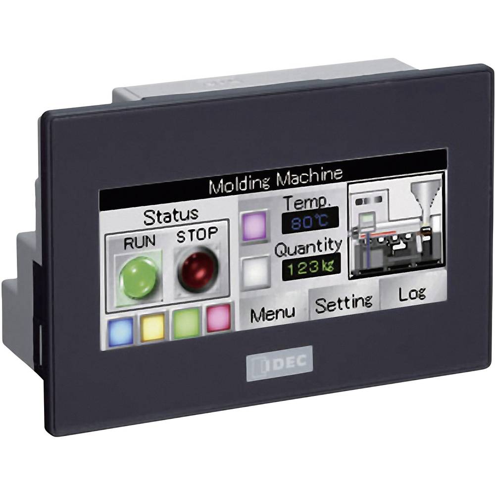 Image of Idec FT1A-C12RA-B FT1A-C12RA-B PLC touch panel with built-in control 24 V DC