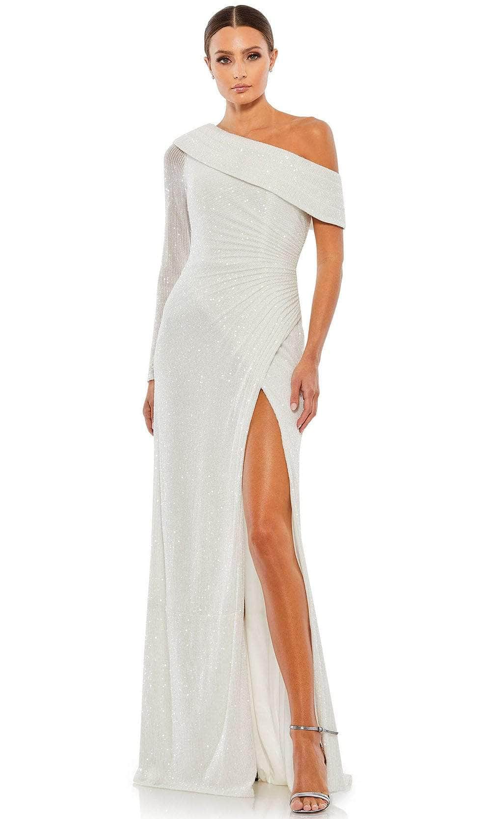 Image of Ieena Duggal 26571 - Sequined Sheath Evening Gown