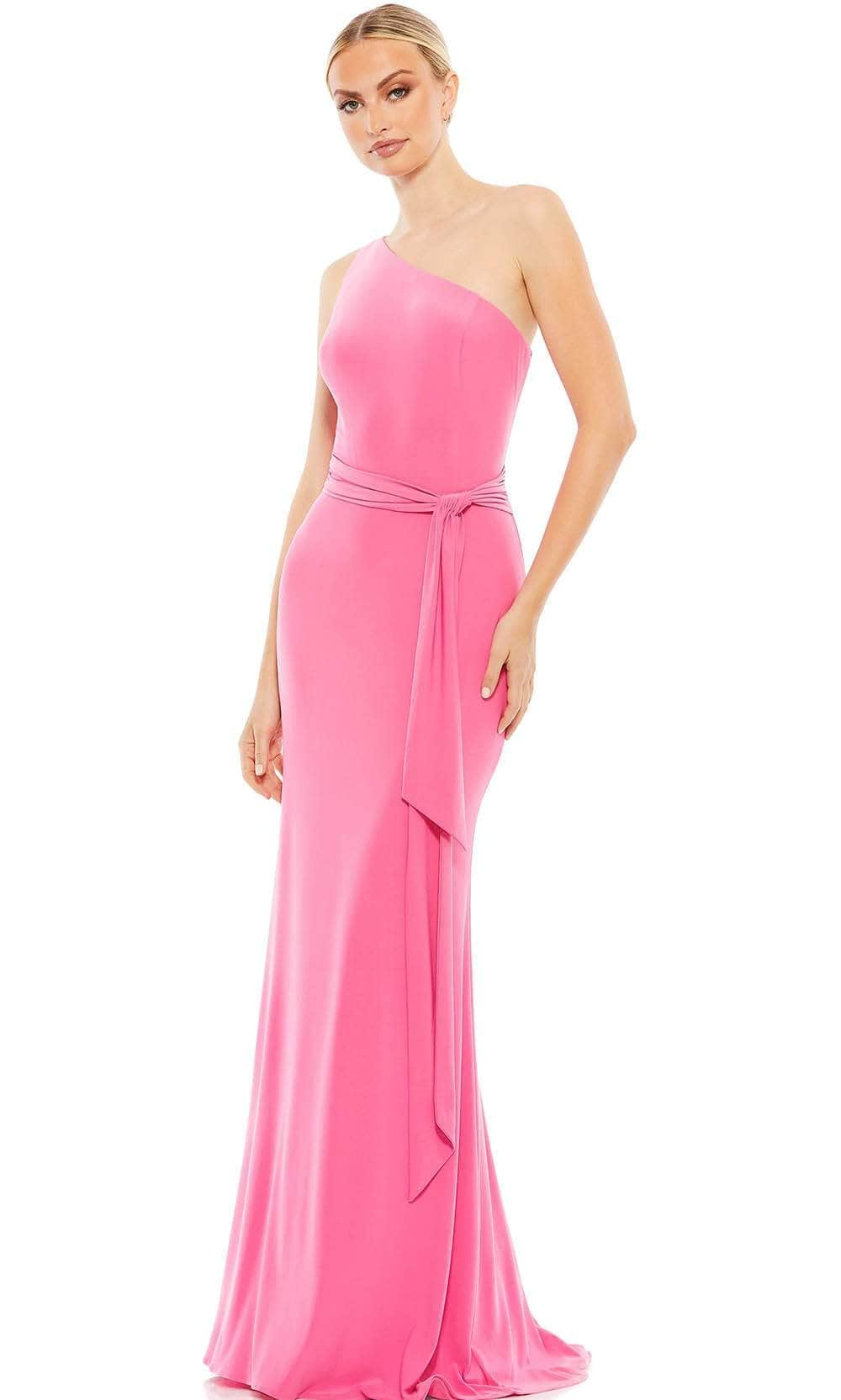 Image of Ieena Duggal 26581 - One Shoulder Long Jersey Gown