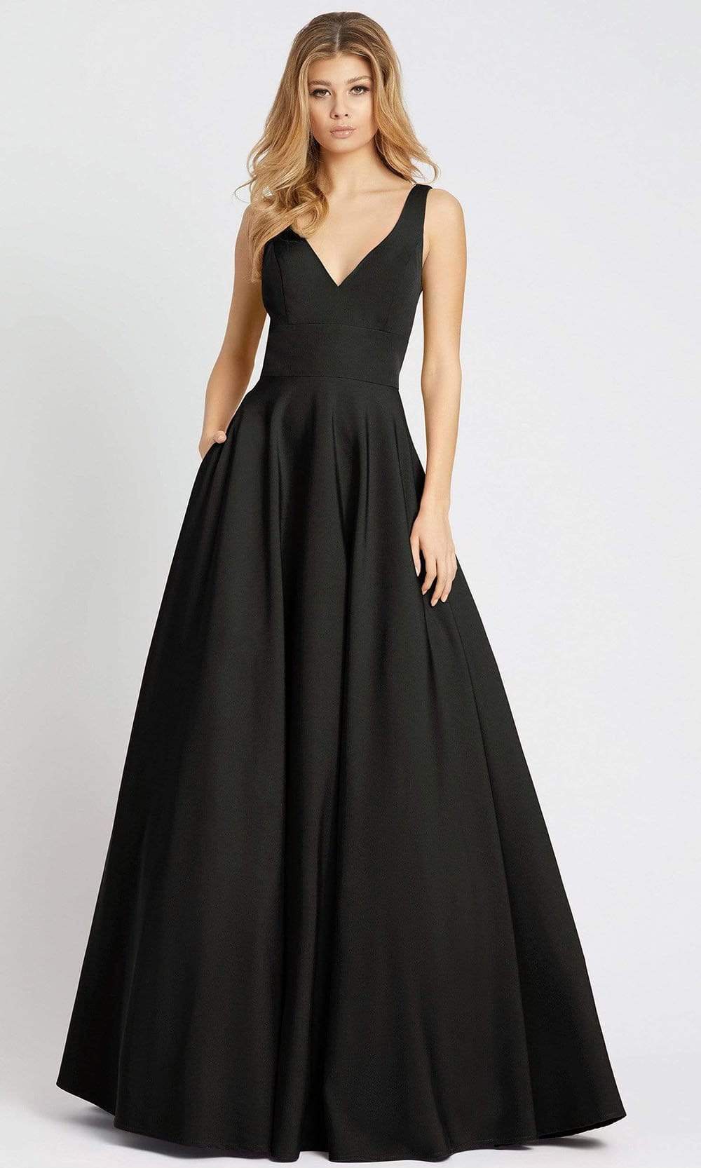Image of Ieena Duggal - 48924 Sleeveless V-Neck Junior Prom Gown