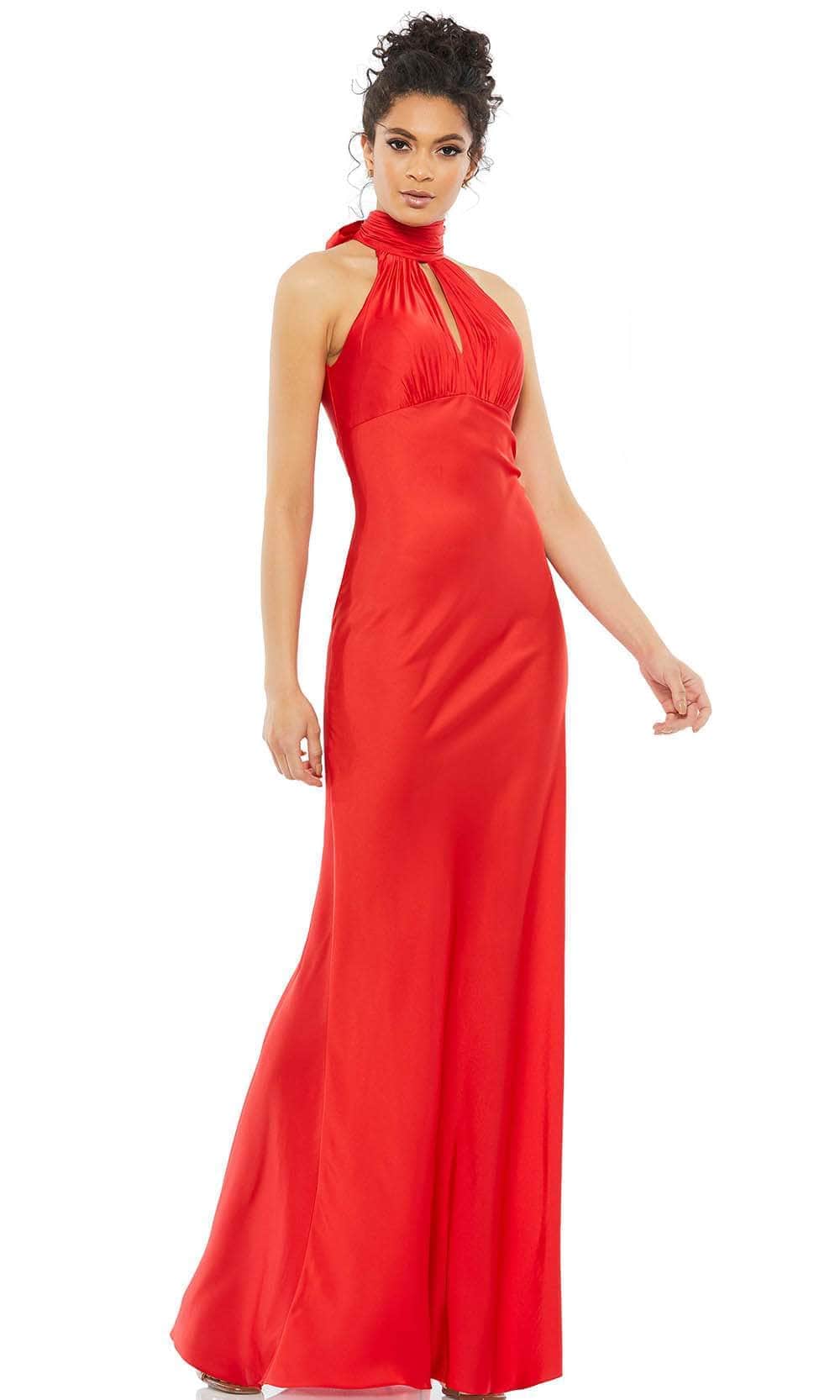 Image of Ieena Duggal 49520 - High Halter Evening Gown
