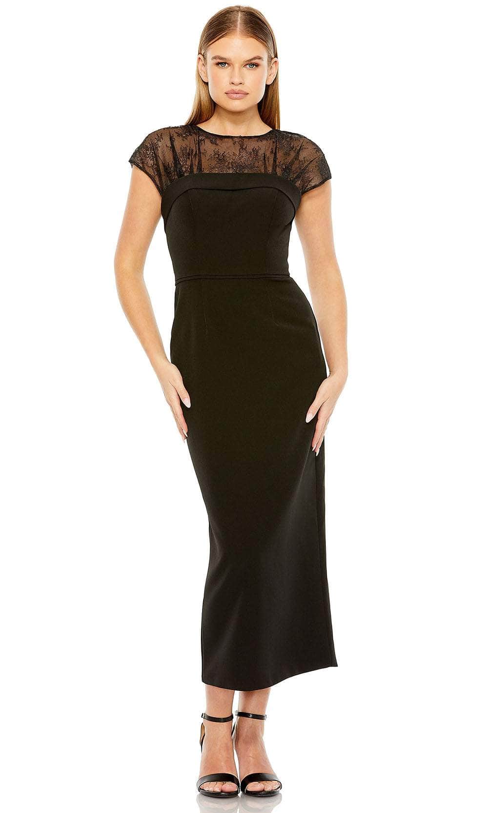 Image of Ieena Duggal 49799 - Lace Illusion Jewel Formal Dress
