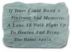 Image of If Tears Could Build A Stairway Memorial Stone
