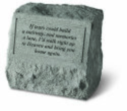 Image of If tears could build Headstone/Urn