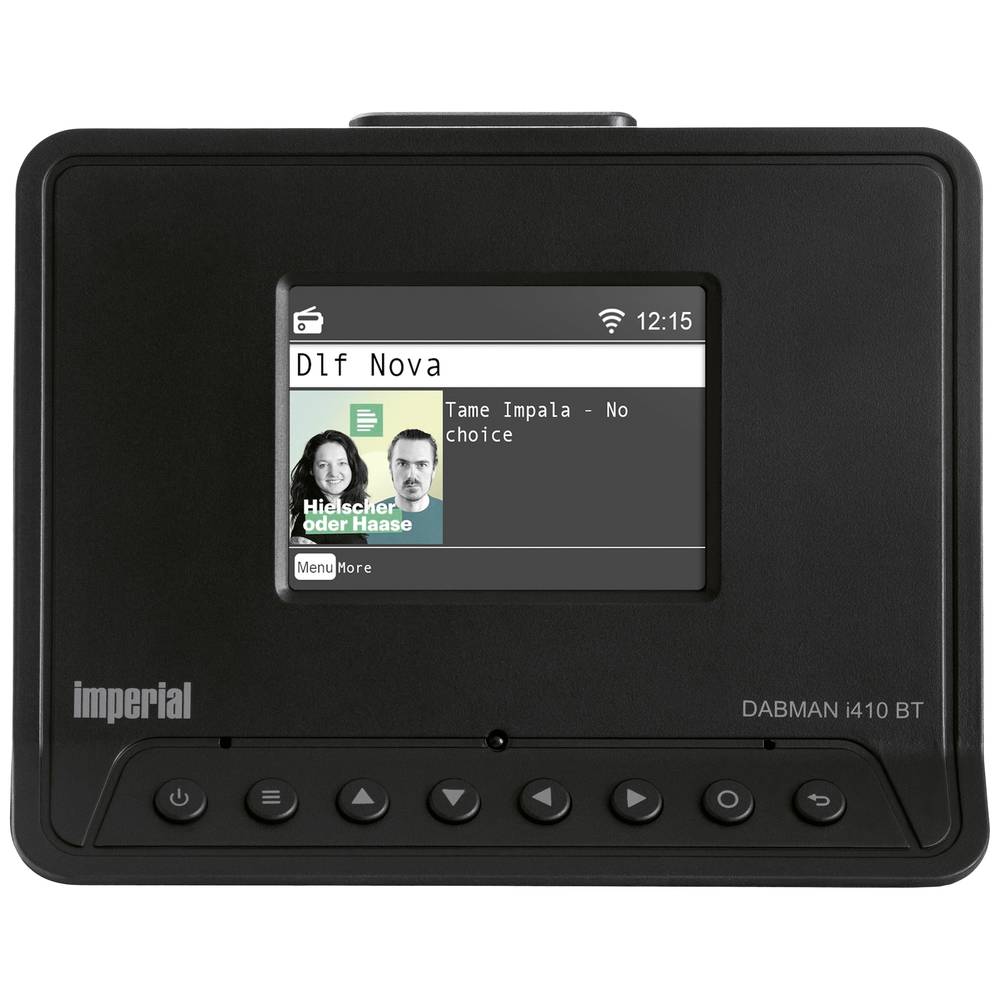 Image of Imperial DABMAN i410 BT Hi-Fi tuner Black BluetoothÂ® DAB+ Internet radio  Wi-Fi USB