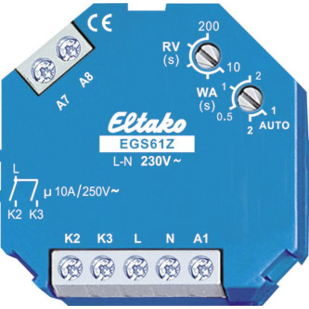 Image of Impulse changeover switch Flush mount Eltako EGS61Z-230V 2 makers 230 V 16 A 1 pc(s)