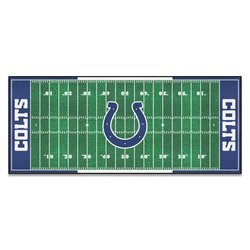 Image of Indianapolis Colts Football Field Runner Rug