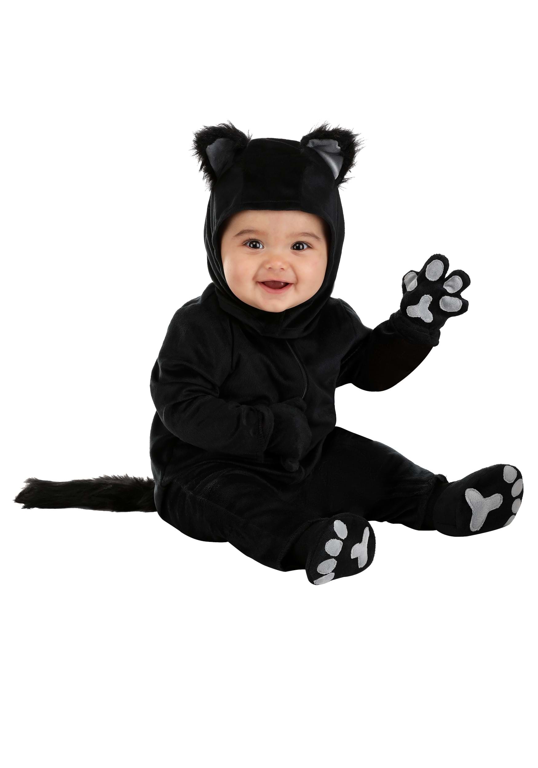 Image of Infant Little Black Cat Costume | Infant Animal Costumes ID FUN1607IN-0/3mo