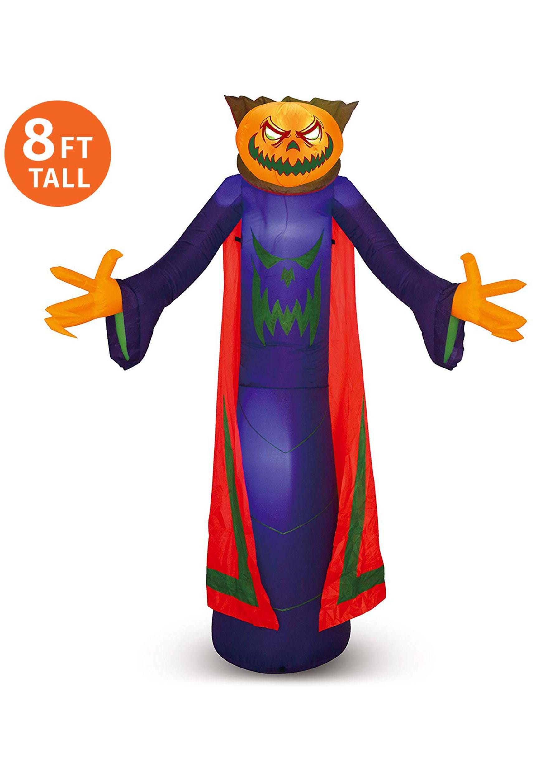 Image of Inflatable 8FT Pumpkin Wizard ID JY30018-ST