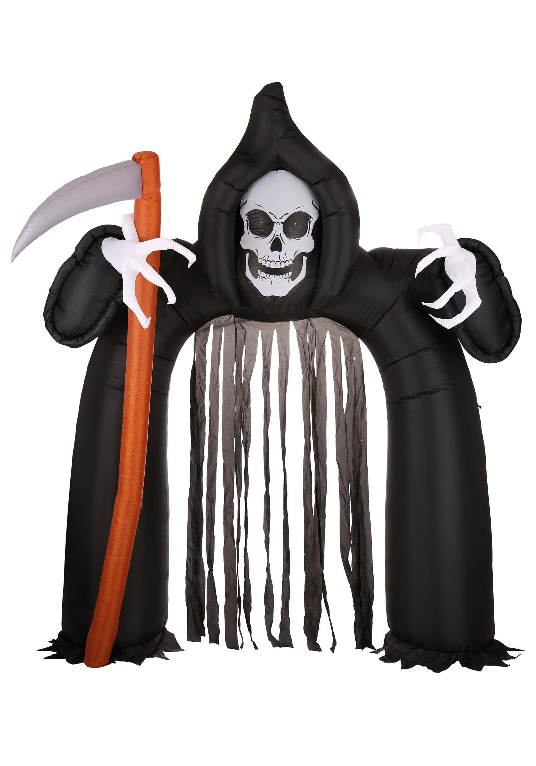 Image of Inflatable 96FT Reaper Death Arch Decoration | Scary Outdoor Decoration ID FUN3013-ST