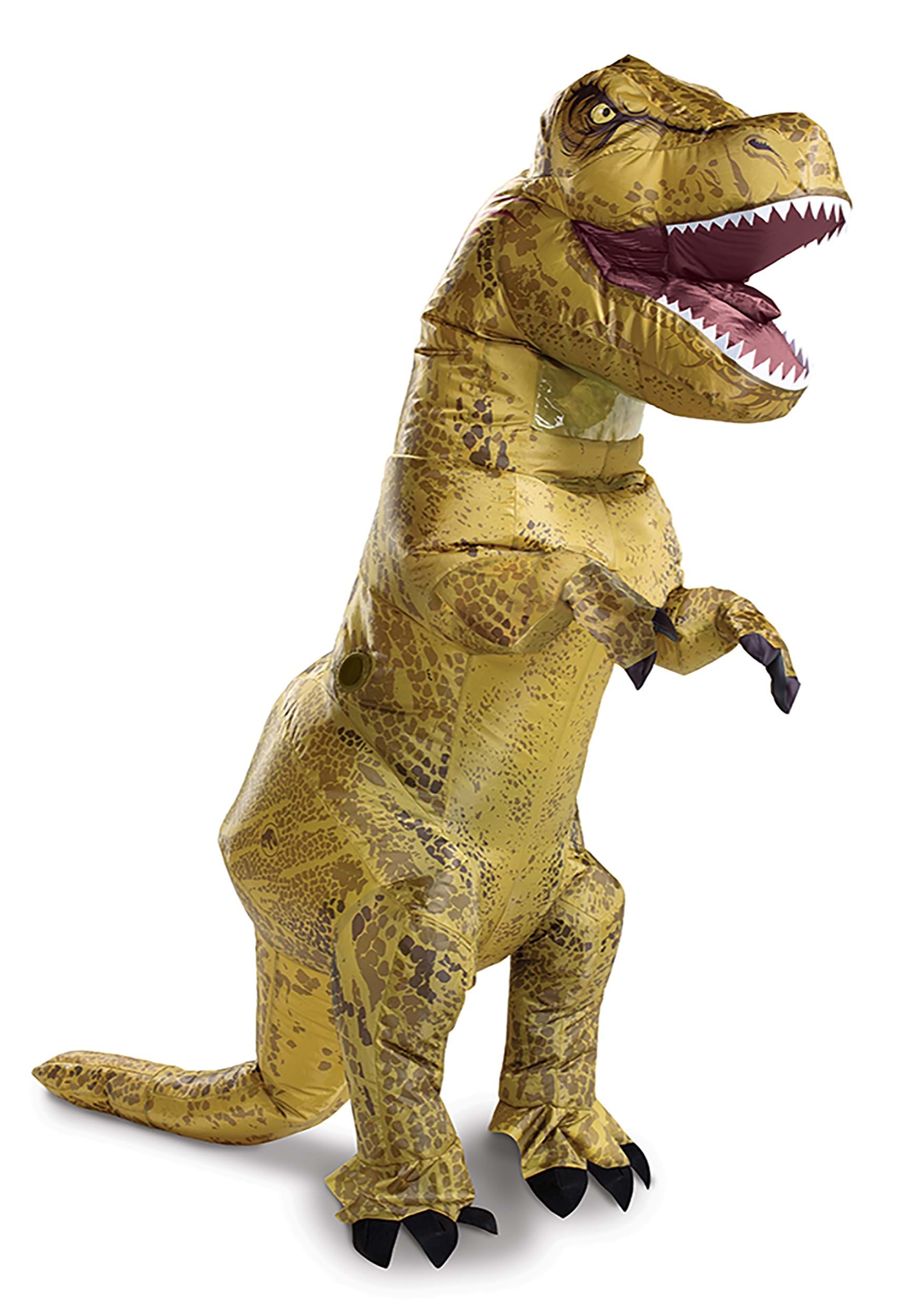 Image of Inflatable Adult Jurassic World T-Rex Costume ID DI119809AD-ST
