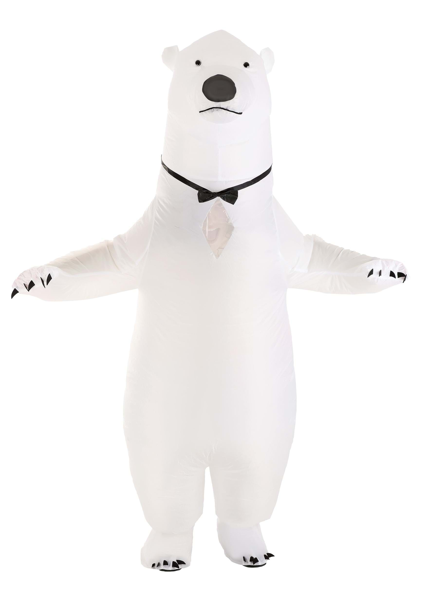 Image of Inflatable Adult Polar Bear Costume ID FUN5819AD-ST