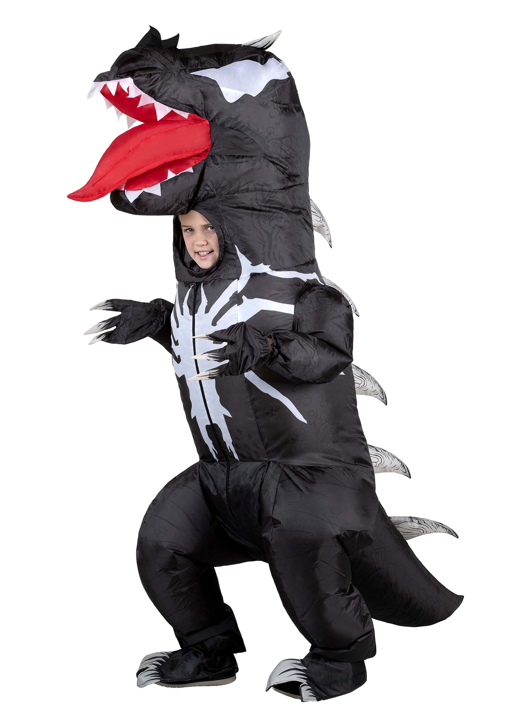 Image of Inflatable Kid's Venomosaurus Costume ID JWC1133-ST