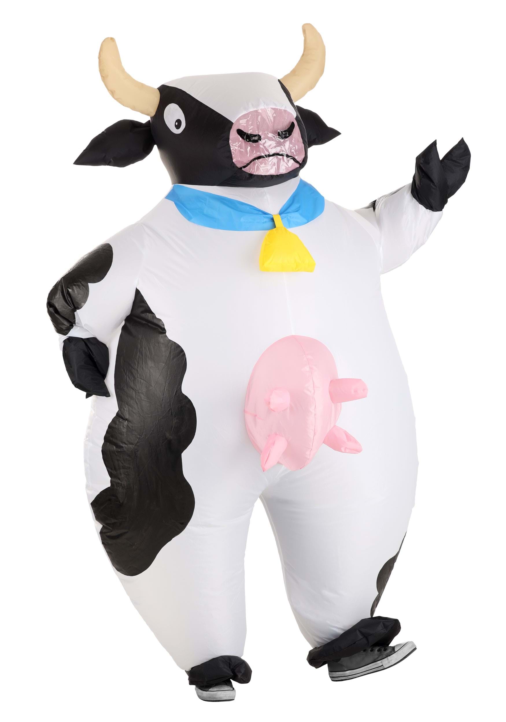 Image of Inflatable Spotted Cow Adult Costume ID FUN2317AD-ST